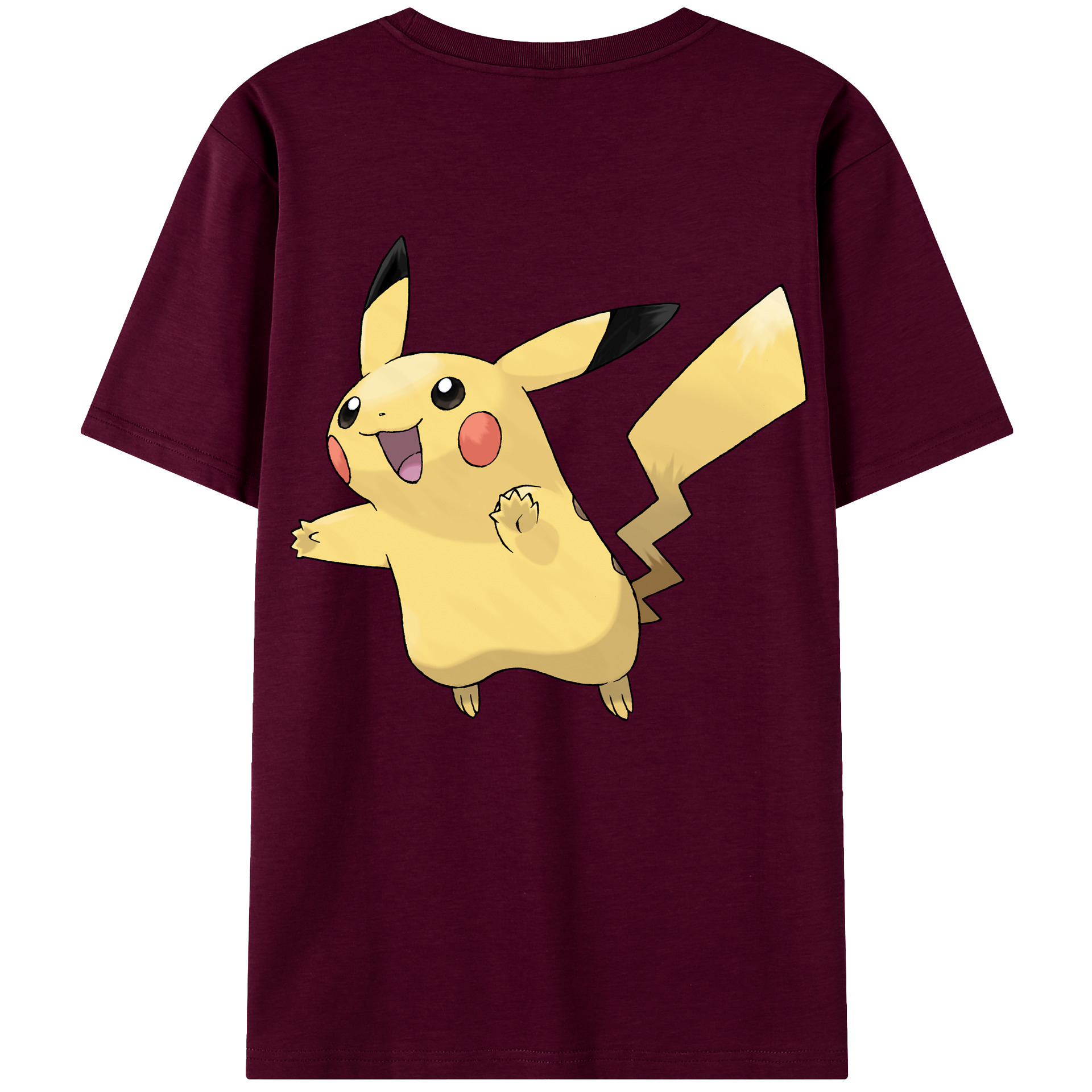 （画像用） ポケットモンスター Pokémon レディース半袖Tシャツ(バックプリント)
